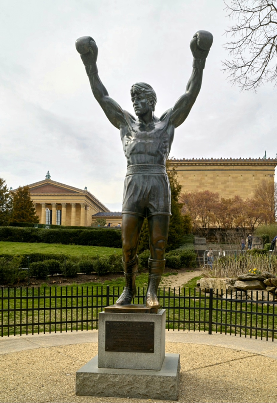 The Rocky Statue